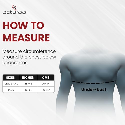 Image of acturaa Arm Sling Shoulder Immobilizer for Women and Men, fit Left or Right Arm - Rotator Cuff Support Brace - Medical Sling for Shoulder, Clavicle, Elbow Injury (Universal Size: Bust 28″-46″)