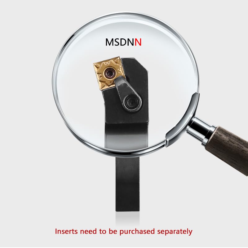 1pc MSDNN1616 MSDNN2020 MSDNN2525 MSDNN3232 External Turning Tool MSDNN Lathe Bar Turning Holder CNC Cutting Tool Cutter Bar(MSDNN3232P15)