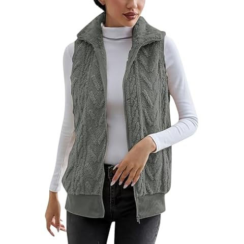 Longra Teddy Fleece Gilet for Women Cover