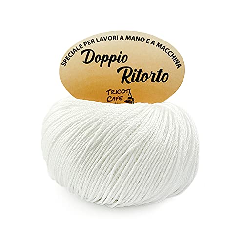 Gomitoli da 50 gr con 125 m di filato circa da lavorare con ferri 3.50/4.00