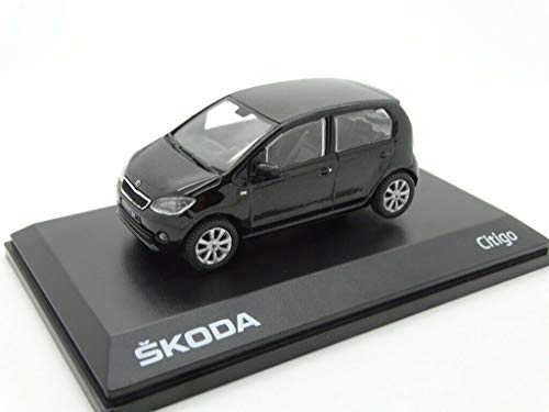 Originale Skoda Citigo Modellino auto 1:43, nero