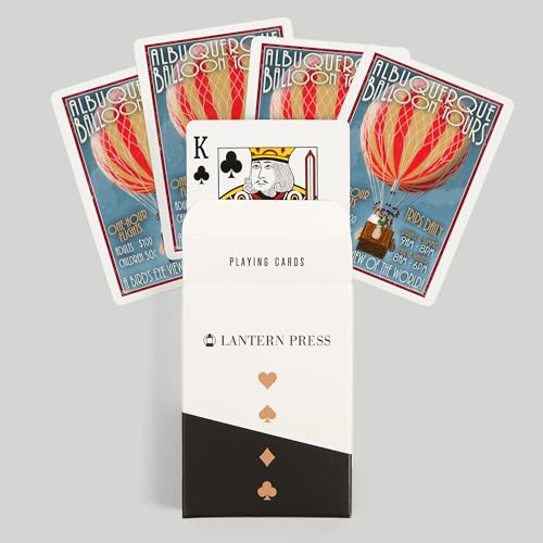 Baraja de póker vintage Albuquerque, 52 cartas miniatura 6