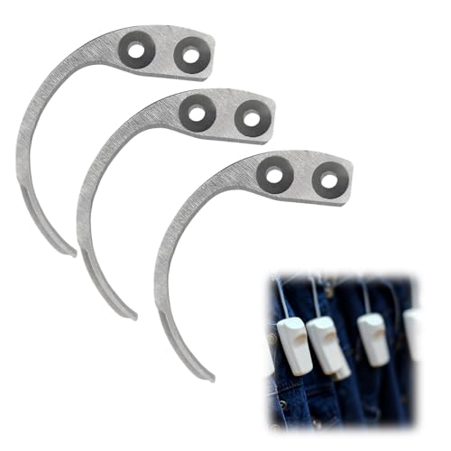 Juego De 3 Removedor De Etiquetas De Seguridad EAS Manual En Aleación De Aluminio, Herramienta Antirrobo Compacta Para Ropa Zapatos Bolsos Accesorios, Compatible Con Múltiples Escenarios De Tienda