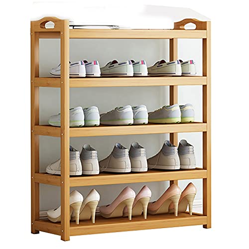 Meuble de rangement à chaussures en rotin à plusieurs niveaux pour dressing