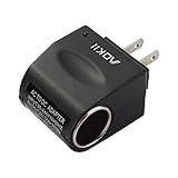 AOKII AC to DC Power Socket Adapter Converter,Car Cigarette Lighter Socket Power Adapter Charger,Household Cigarette Lighter(110~220V Mains to 12V )