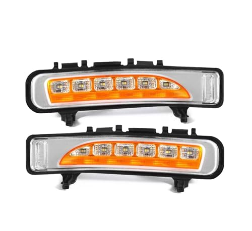 Antibrouillard Ford Edge 2012 feux diurnes DRL 3 couleurs couverture jaune auto