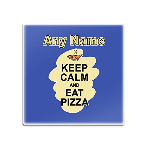 Sous-verres carrés en verre de qualité avec message unique