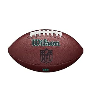 WILSON NFL Ignition Pro Eco Football – Brown, Official Size