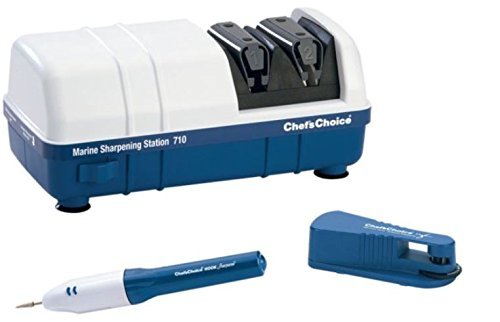 Chef's Choice M710 White and Blue Diamond Hone Marine Sharpening Station by Chef's Choice