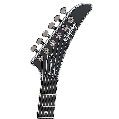 Epiphone Dave Mustaine Flying V Custom Black Metallic B-Stock/Demo – Guitare Électrique - Les Beatles, Paul McCartney, John Lennon, RIngo Starr, George Harrison Epiphone Dave Mustaine Flying V Custom Black Metallic B-Stock/Demo - Guitare Électrique – Image 5