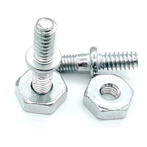 Hippotech Pack of 2 Bar Nuts Stud Fit for STIHL MS170 MS171 MS180 MS181 MS190T MS191T MS192T MS210 MS230 MS250 017 018 025 Chainsaw