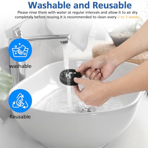 Sponge Filter Replacement Compatible with BLACK+DECKER POWERSERIES+ 16V / 20V Cordless Stick Vacuum Models BHFEA420J, BHFEA520J, BHFEA18D1, Replace Part BHFEAF1, 6 Pack