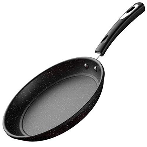 Kitchen Gourmet Making pan,Frying Pan,Cookware,Wok,Non Stick Fry Pan,with Tempered Glass Cover, Non-scalding Handle, Universal for Gas Induction Cooker, Easy to