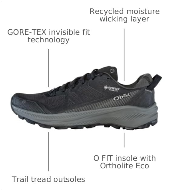 Image of Oboz Men's Katabatic LT Low GTX Hiking Shoe