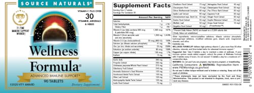 Source Naturals Wellness Formula Bio-Aligned Vitamins & Herbal Defense - Immune System Support Supplement & Immunity Booster* - 90 Count - Image 5