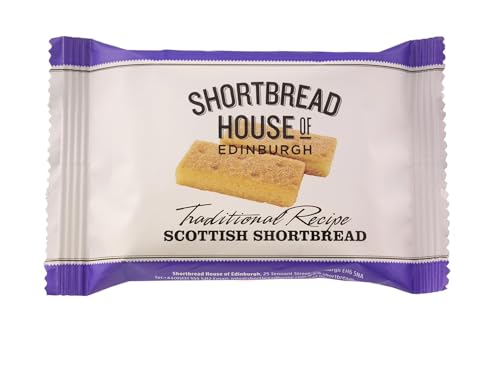 Shortbread House of Edinburgh Truly Handmade Original Recipe Shortbread Fingers, 1.8oz Packet (Pack of 48)
