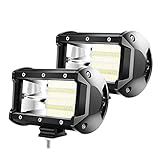【Weite Anwendung】 Passt für ATV, Engineering-Fahrzeug, Jeep, SUV, Bagger, Radlader, LKW, Traktor, Trailer, Caravan... Indoor & Outdoor Beleuchtung, Off-Road-Beleuchtung, Konstruktion Beleuchtung,Arbeitsbeleuchtung , Garten & Backyard & Camping Beleuchtung, Schiff Beleuchtung