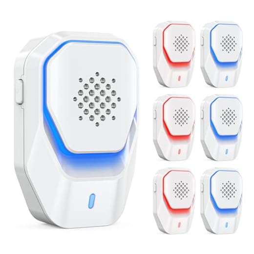 Upgraded 6 Packs Ultrasonic Pest Control Repeller, Electronic Spider Repellent Indoor for Insect Roaches Rodent Ant Bug Mosquito Mouse Repellent Plug in for House Kitchen Garage Warehouse