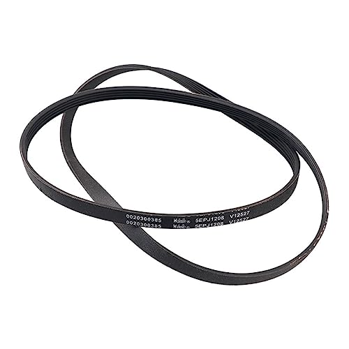 SCIAZA 1PC Drum Washing Machine Belt Compatible for Haier V12670 V12527 5EPJ1208 0020300385