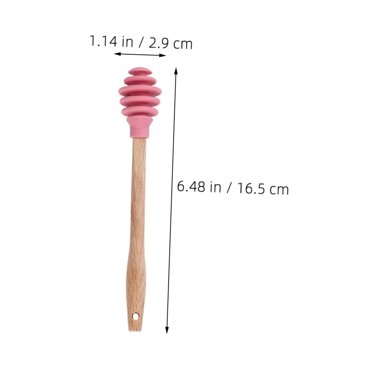 GRIRIW Honey Stirrer Honeycomb Stick Stirrer Honey Wand Honey Stirring Tools Honey Mixing Stirrer Honeycomb Stir Rods Honey Spoon Dipper Teaspoon Honey Stir Spoons re-usable