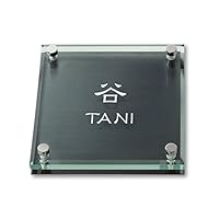 丸三タカギ ネームプレート 彫り込み済表札 ソリッドガラス 金子 Amazon | 丸三タカギ ネームプレート 彫り込み済表札 ソリッド