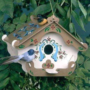 The Swiss Inn Birdhouse Kit Greenleaf Products