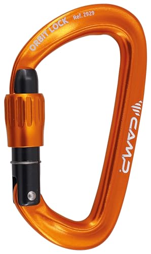 CAMP Orbit Lock Carabiner - Orange