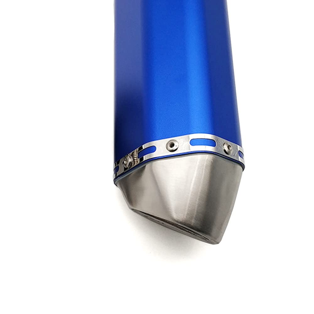 Motocyklowe tłumiki końcowe Motocykl Rura Wydechowa Ze Stali Nierdzewnej Wydechowy Modyfikuj Tłumik Wydechowy 51mm Akcesoria Dla CRF250L Dla CRF250M Dla CRF1000L (Color : 3)