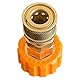 M&M Smartek Hochdruck Adapter für/kompatibel zu Kärcher TR22 IG EasyLock auf 1/4 Schnellkupplung - Kompatibel mit HD/HDS/ProHD Serien