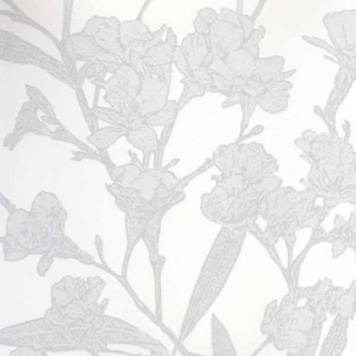 Fond d'écran Yellowstone Blanc Floral Casadeco papier peint intissé nature