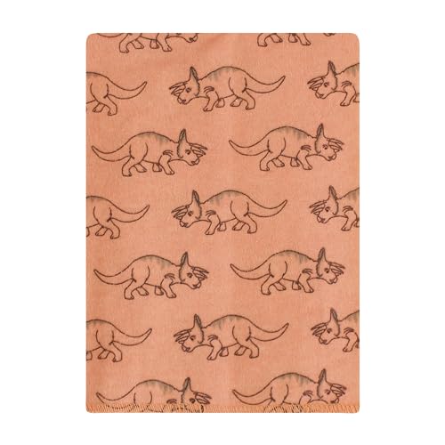 Image of Hudson Baby Unisex Baby Cotton Poly Flannel Burp Cloths Bundle, Dinosaur Adventures, One Size