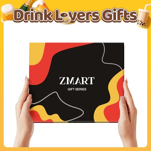 Zmart Drink Gifts for Men - Scotch Whiskey Socks for Drink Lovers, Beer Coffee Gifts