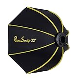 Glow ParaSnap PS-B32K 32' Octagonal Softbox for Flashpoint XPLOR 300 Pro and Godox ML60 Light