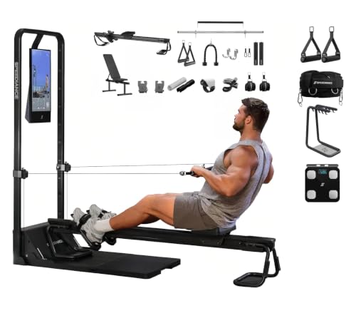 Image of Speediance Gym Monster 2 Family Plus & Smart PowerGrip Handles & Weight Lifting Belt & Gym Accessories Organizer & Smart Body Scale Bundle