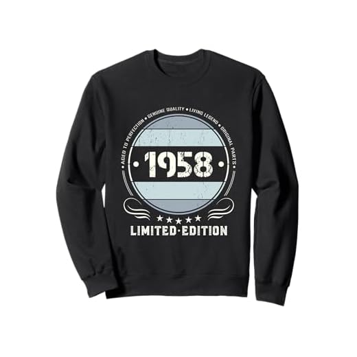 Camisetas vintage de 1958 para mujer, retro, divertidas, cumpleaños de 1958 Sudadera