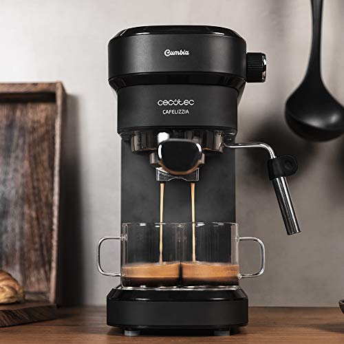 Cecotec cafetera Espresso Cafelizzia 790 Black para espressos y Cappuccino. Sistema de rápido Calentamiento, 20 Bares… - Imagen 4