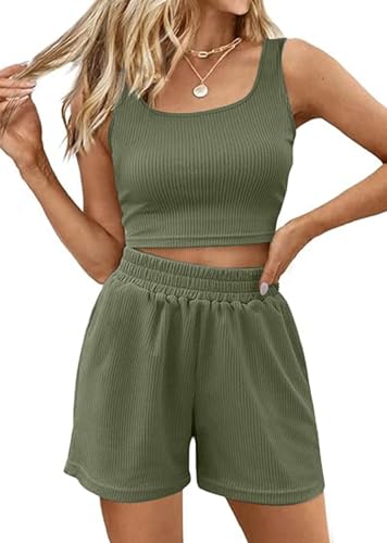 Survêtement de jogging décontracté pour femme idéal pour le yoga et le streetwear d'été