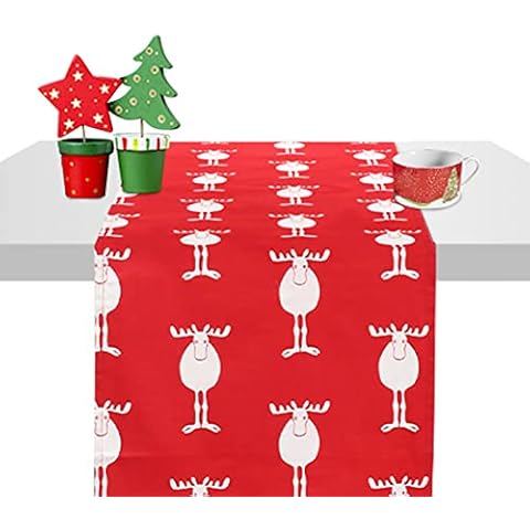 Camino Mesa Navidad HAMOOM 30*180cm Cover