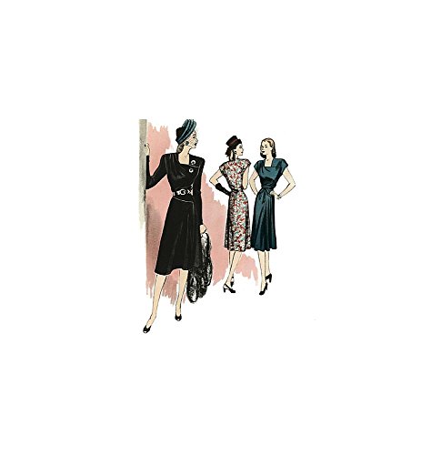 BUTTERICK PATTERNS B5281 Misses' Dress and Belt, Size AA (6-8-10-12)