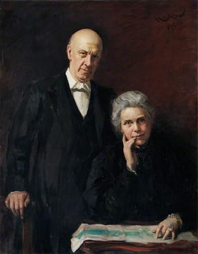 Portrait tableaux pour la décoration de la chambre Samuel et Henrietta Barnett