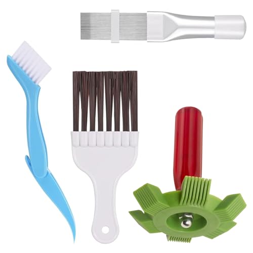 XJLyaya Kit Pulizia Asciugatrice, Pulizia Asciugatrice, Pulizia Condensatore Asciugatrice, Spazzola per Asciugatrice, per la Pulizia di Impianti di Condizionamento, Frigoriferi, Evaporatori