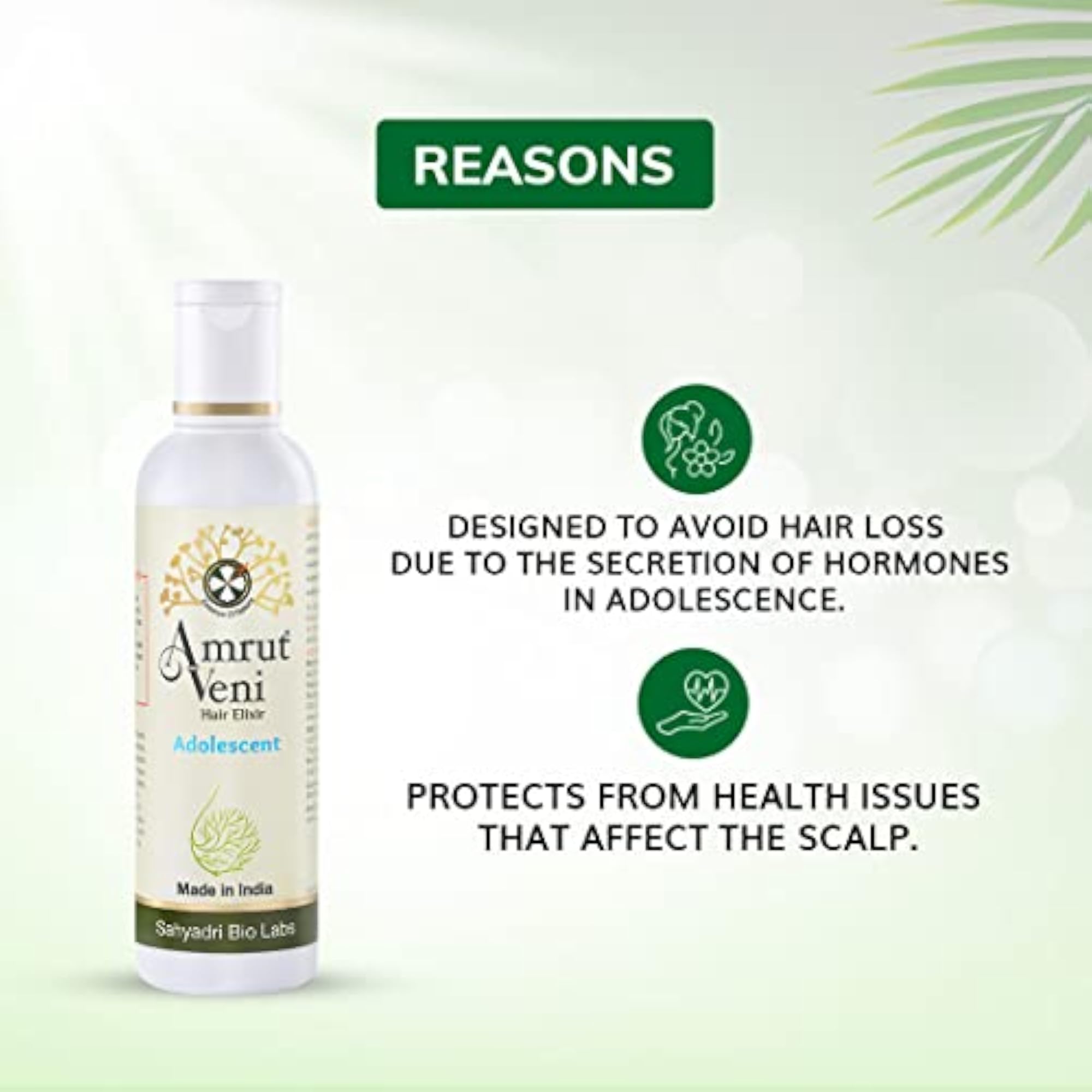 Hair Oil for Adolescents & Teenagers, 100ML