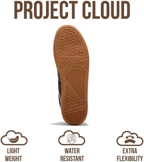 Project Cloud Leather Shoes for Men - Memory Foam Insole Non-Slip Casual Mens Shoes Sneakers - Lightweight Eco-Friendly Leather Fashion Sneakers (Jake) - Image 5