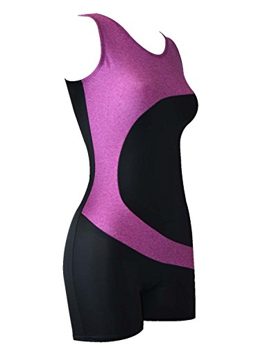 Sookie Active Violet Wave Tank Biketard (Ladies - Medium)