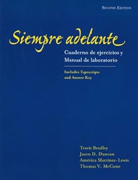 Paperback Siempre Adelante: Cuaderno de Ejercicios y Manual de Laboratorio Book