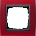 Produktbild Gira 021188 Abdeckrahmen 1-fach für anthrazit Event opak, rot