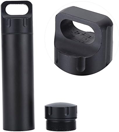VGEBY Outdoor Portable Pill Bottle Waterproof Seal Bottle Survival Storage Container for Camping Fishing Hiking
