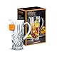 Nachtmann Glas Krug, 1190 ml, Noblesse, 101969, Wasserkrug aus Kristallglas, spülmaschinenfest, Made in Germany