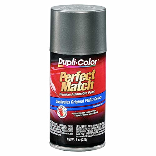 Image of Dupli-Color EBFM03607 Perfect Match Automotive Spray Paint - Ford Dark Shadow Gray, CX - 8 oz. Aerosol Can