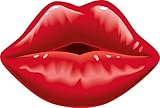 JJH Inc Magnet Sexy Lips Love Flexible Vinyl Magnet Waterproof Car Magnetic Bumper Sticker 5'